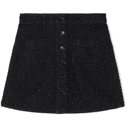 Пола Armani exchange XW001821_AF18855 skirt - Black (Black Denim / Black) пола,дамски,поли,и,рокли,armani,exchange,xw001821,af18855,skirt,black,(black,denim,black)