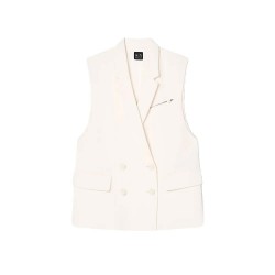 Елек Armani exchange XW001823_AF16125 vest - White (Iso) елек,дамски,жилетки,armani,exchange,xw001823,af16125,vest,white,(iso)