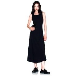рокля,дамски,поли,и,рокли,armani,exchange,xw001824,af16125,dress,black,(black)