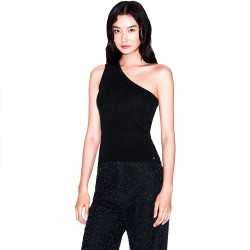 блуза,мъжки,пуловери,дамски,пуловери,armani,exchange,xw001881,af11957,sleeveless,sweater,black,(black,black)