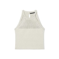 блуза,мъжки,пуловери,дамски,пуловери,armani,exchange,xw001896,af21577,sleeveless,sweater,beige,(melange,dust)