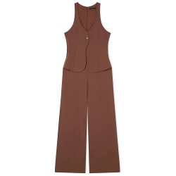 Armani exchange XW001941_AF21529 romper - Brown (Earth) дамски,гащеризони,armani,exchange,xw001941,af21529,romper,brown,(earth)
