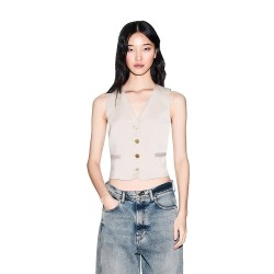 потник,дамски,жилетки,armani,exchange,xw001954,af21553,vest,beige,(sand)