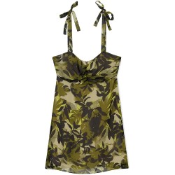 Рокля Armani exchange XW002017_AF21554 sleeveless dress - Green (Ibiza Ax Print) рокля,дамски,поли,и,рокли,armani,exchange,xw002017,af21554,sleeveless,dress,green,(ibiza,ax,print)