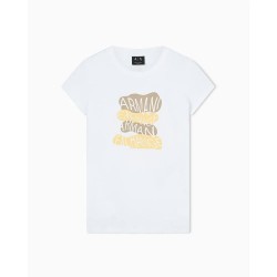 Тениска Armani exchange XW002113_AF10356 T-shirt - White (Optic White) тениска,мъжки,тениски,дамски,тениски,armani,exchange,xw002113,af10356,t,shirt,white,(optic,white)