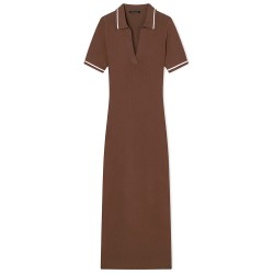 рокля,дамски,поли,и,рокли,armani,exchange,xw002244,af10352,dress,brown,(earth)