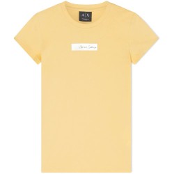 тениска,мъжки,тениски,дамски,тениски,armani,exchange,xw002327,af10358,t,shirt,yellow,(sunlight)