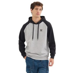 суичър,мъжки,пуловери,дамски,пуловери,munich,essentials,hoodie,grey,(bicolor,black)