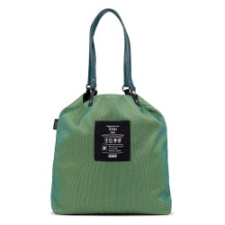 Чанта Munich Gogo Spin Reversible tote bag - Green (Aqua / Black) чанта,всички,чанти,munich,gogo,spin,reversible,tote,bag,green,(aqua,black)