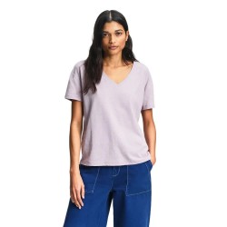 тениска,мъжки,тениски,дамски,тениски,aigle,ais24wtsh003,short,sleeve,v,neck,t,shirt,purple,(dark,lilac)