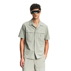 Риза с къс ръкав Aigle AIS26MSHI004 short sleeve shirt - Green (Shadow) риза,с,къс,ръкав,дамски,ризи,мъжки,ризи,aigle,ais26mshi004,short,sleeve,shirt,green,(shadow)