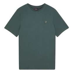 тениска,мъжки,тениски,дамски,тениски,lyle,&,scott,superfine,short,sleeve,t,shirt,green,(black,water)
