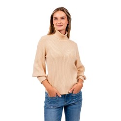 Блуза Suri frey Sfy freyday high neck sweater - Beige (Pebble) блуза,дамски,пуловери,дамски,плетени,дрехи,suri,frey,sfy,freyday,high,neck,sweater,beige,(pebble)