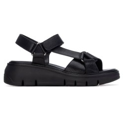 сандали,на,платформа,дамски,сандали,и,чехли,xti,145398,wedge,sandals,black,(black)