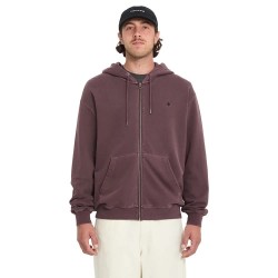 Блуза Volcom Single Stone TW full zip sweatshirt - Purple (Pistol Punch) блуза,мъжки,пуловери,volcom,single,stone,tw,full,zip,sweatshirt,purple,(pistol,punch)