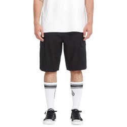 Къси панталони Volcom Strange Tripper 22´´ cargo shorts - Black (Black) къси,панталони,мъжки,панталони,дамски,панталони,volcom,strange,tripper,22´´,cargo,shorts,black,(black)
