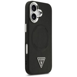 Guess Triangle Logo MagSafe iPhone 17 phone case - Black (Black) други,аксесоари,guess,triangle,logo,magsafe,iphone,17,phone,case,black,(black)