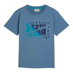 тениска,мъжки,тениски,дамски,тениски,scotch,&,soda,181986,short,sleeve,t,shirt,blue,(captain,blue)