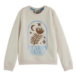 блуза,детски,блузи,scotch,&,soda,182025,sweatshirt,beige,(eggnog)