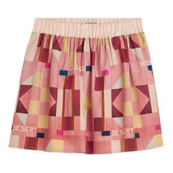 Пола Scotch & soda 182048 short skirt - Pink (Patchwork Canyon Clay) пола,детски,поли,и,рокли,scotch,&,soda,182048,short,skirt,pink,(patchwork,canyon,clay)