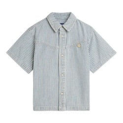 риза,с,къс,ръкав,дамски,ризи,мъжки,ризи,scotch,&,soda,182069,short,sleeve,shirt,grey,(indigo,stripe)