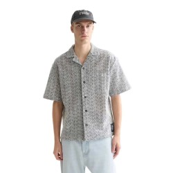 риза,с,къс,ръкав,дамски,ризи,мъжки,ризи,scotch,&,soda,182245,relaxed,fit,short,sleeve,shirt,grey,(bright,white)