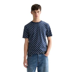 тениска,мъжки,тениски,дамски,тениски,scotch,&,soda,182288,short,sleeve,t,shirt,blue,(foulard,dress,blues)