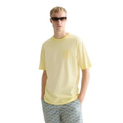 тениска,мъжки,тениски,дамски,тениски,scotch,&,soda,182296,short,sleeve,t,shirt,yellow,(raffia)