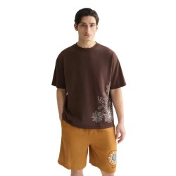 тениска,мъжки,тениски,дамски,тениски,scotch,&,soda,182298,short,sleeve,t,shirt,brown,(hot,fudge)