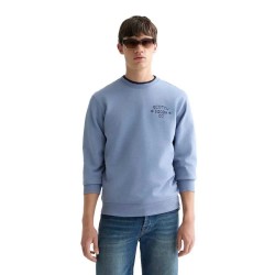 блуза,мъжки,пуловери,scotch,&,soda,182308,sweatshirt,blue,(infinity)