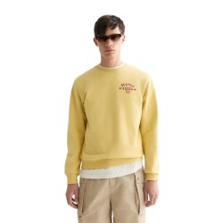 блуза,мъжки,пуловери,scotch,&,soda,182308,sweatshirt,yellow,(raffia)