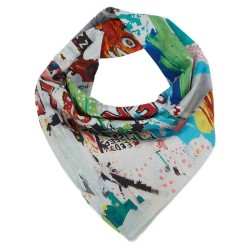 други,аксесоари,scotch,&,soda,182824,bandana,multicolor,(basquiat,unbreakable)