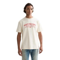 тениска,мъжки,тениски,дамски,тениски,scotch,&,soda,183013,short,sleeve,t,shirt,white,(eggnog)