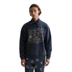 блуза,мъжки,пуловери,scotch,&,soda,183046,sweatshirt,blue,(carbon)