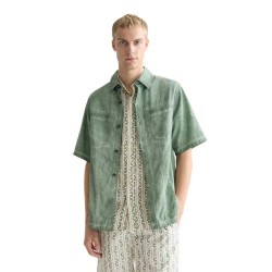 риза,с,къс,ръкав,дамски,ризи,мъжки,ризи,scotch,&,soda,183069,relaxed,fit,short,sleeve,shirt,green,(garden,green)