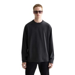 тениска,мъжки,тениски,дамски,тениски,scotch,&,soda,3,crosses,long,sleeve,t,shirt,black,(meteorite)