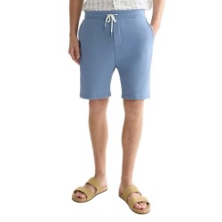 къси,панталони,мъжки,панталони,дамски,панталони,scotch,&,soda,logo,badge,regular,fit,sweat,shorts,blue,(infinity)