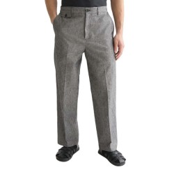 Панталони Scotch & soda Otis Linen Tailored Relaxed Straight Fit pants - Grey (Meteorite) панталони,мъжки,панталони,дамски,панталони,scotch,&,soda,otis,linen,tailored,relaxed,straight,fit,pants,grey,(meteorite)