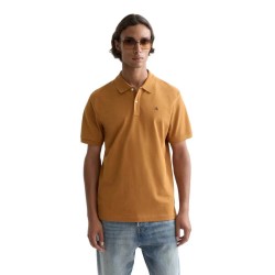 дамски,блузи,с,яка,мъжки,блузи,с,яка,scotch,&,soda,seasonal,core,182352,short,sleeve,polo,brown,(cathay,spice)
