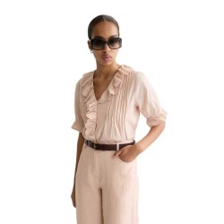 дамски,блузи,scotch,&,soda,u9a01264t,short,sleeve,blouse,beige,(rose,dust)