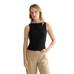 Тениска Scotch & soda U9A01271T sleeveless T-shirt - Black (Meteorite) тениска,мъжки,тениски,дамски,тениски,scotch,&,soda,u9a01271t,sleeveless,t,shirt,black,(meteorite)