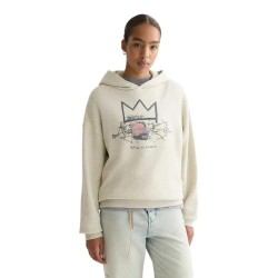 суичър,дамски,блузи,scotch,&,soda,u9e01320t,hoodie,beige,(oatmeal,melange)