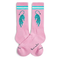 чорапи,дамски,чорапи,jimmy,lion,athletic,brianda,tiger,long,socks,pink,(pink)