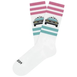 чорапи,мъжки,чорапи,jimmy,lion,athletic,delorean,long,socks,white,(white)