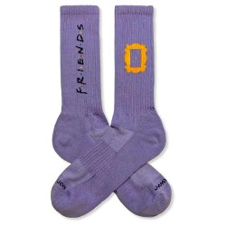 Чорапи Jimmy lion Athletic Friends Door long socks - Purple (Purple) чорапи,мъжки,чорапи,дамски,чорапи,jimmy,lion,athletic,friends,door,long,socks,purple,(purple)