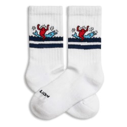 чорапи,детски,чорапи,jimmy,lion,athletic,keith,haring,dolphin,socks,white,(white)