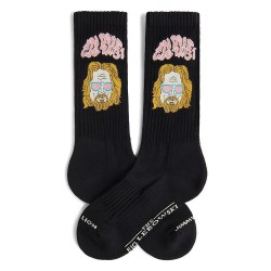 чорапи,мъжки,чорапи,jimmy,lion,athletic,the,big,lebowski,in,dude,we,trust,long,socks,black,(black)