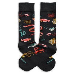 чорапи,мъжки,чорапи,jimmy,lion,tide,glow,long,socks,black,(black)