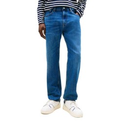 Дънки Tommy jeans Ryan Bi0152 Slim Straight Fit jeans - Blue (Denim Dark) дънки,мъжки,панталони,tommy,jeans,ryan,bi0152,slim,straight,fit,jeans,blue,(denim,dark)