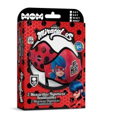 My other me fun company Ladybug Premium face mask 2 units - Red (Red) други,аксесоари,my,other,me,fun,company,ladybug,premium,face,mask,2,units,red,(red)